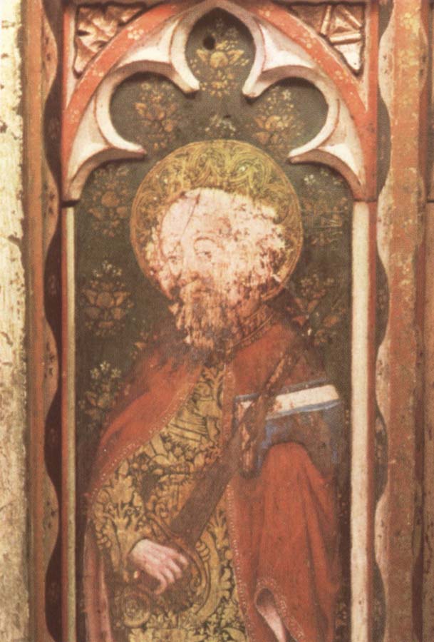 Painted Screen of St Paul